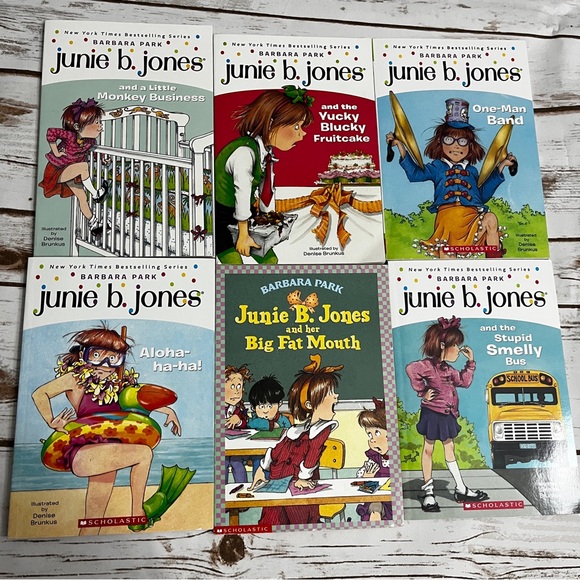 Junie B. Jones Children's Book Collection Set early chapter books 8 books - Picture 1 of 12